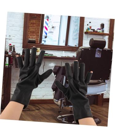 Gogogmee 1 Pair Waterproof Gloves Accessories for Gloves for Hair Dye Hair Styling Accessories Hair Washing Dyeing Gloves Salon Hair Dye Gloves Hair Dye Styling Gloves Hair Salon Rubber 24.00X12.00X0.10CM - Buy Online on SooperMarket.com