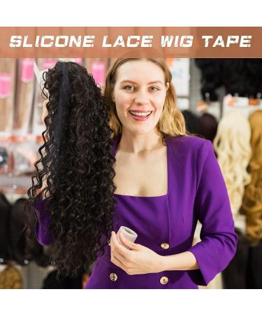Silicone Fake Scalp Tape for Lace Wigs - Beige, 2 Rolls 1.57x 1.64 yd - Buy Online on SooperMarket.com