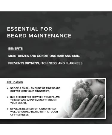 Buy Beard Butter for Men - Shea Butter Jojoba Oil Sea Minerals | Moisture Softness Control & Sundance-Citrus Scent - 2 oz - Buy Online on SooperMarket.com