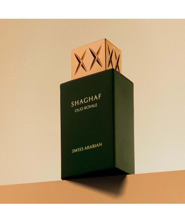 Swiss Arabian Shaghaf Oud Royale Spicy Oud Aromatic Fragrance - Notes of Saffron and Lavender - Perfume for Women and Men - 2.5 oz EDP Spray - Buy Online on SooperMarket.com