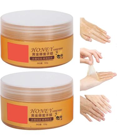 2pcs Peel Off Wax Hand Mask Honey Hand Wax Exfoliating Hand Mask Moisturizing Hand Care Supplies Hands Care Tool Hand Peel Mask Exfoliating Gloves For Hand Wax Exfoliating Hand Film Paraffin Hand Wax - Buy Online on SooperMarket.com