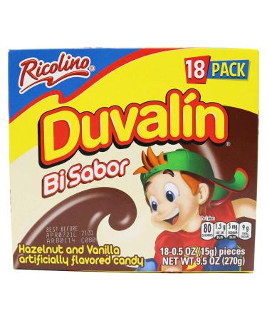 Duvalin Bundle: 18 Count Tri-Flavor Pack - Vanilla Hazelnut, Strawberry Hazelnut, Strawberry Vanilla - 4 Unique Boxes - Buy Online on SooperMarket.com