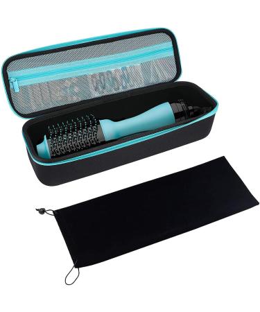 Wallfire Hard EVA Travel Case for One-Step Hair Dryer Brush & Volumizer Styler - Durable Black Storage Pocket - Perfect Travel Companion - Buy Online on SooperMarket.com
