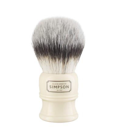 Alexander Simpson Trafalgar Synthetic Shaving Brush - Faux Ivory Handle (T3) - Buy Online on SooperMarket.com