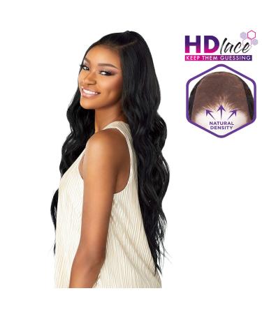Sensationnel WHAT LACE 13x6 Wig - Cloud 9 Synthetic Hair Hand Tied Natural Preplucked Illusion Lace Front Wig - BRIELLE (1) Black - Buy Online on SooperMarket.com