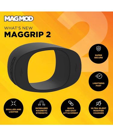 MagMod MagGrip 2 | Magnetic Light Diffuser Attachment & Speedlite Mount - Buy Online on SooperMarket.com