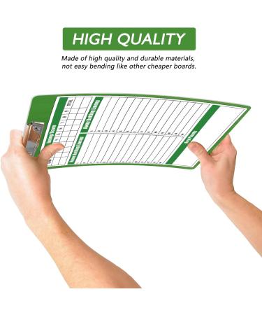 LEAP Coach Board Double Sided Premium Dry Erase Clipboard with Marker Pen - Ideal for Baseball, Basketball, Soccer, Football, Ice Hockey - Buy Online on SooperMarket.com