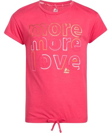 RBX Girls Active Leggings Set - 2 Piece T-Shirt & Capri Leggings (Size 4-12) | Berry Love 5-6 - Buy Online on SooperMarket.com