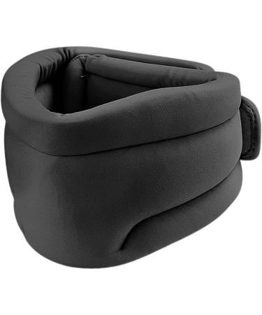 Predolo Cervicorrect Neck Support Foam Pillow - Soft Sponge Neck Brace for Airplanes Black | International Shipping Available - Buy Online on SooperMarket.com