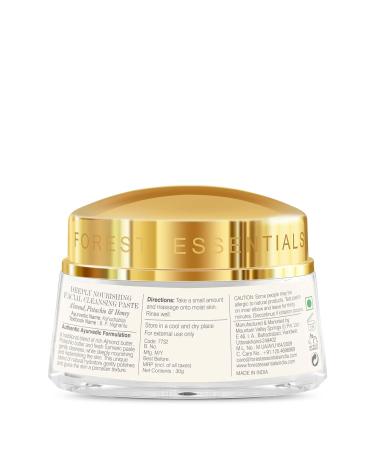 Buy Forest Essentials Deeply Nourishing Facial Cleansing Paste - Almond Pistachio & Honey - 30g | International Shipping - Buy Online on SooperMarket.com