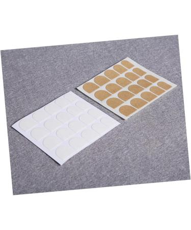 FRCOLOR 100 Sheets Removable Nail Sticker Gel False Nail Adhesive Stickers False Nail Glue Stickers Nail Tabs Manicure Nail Glue Sticker False Nail Tips White Jelly Fake Nail Patch Whitex2pcs 6.2X6.2cmx2pcs - Buy Online on SooperMarket.com