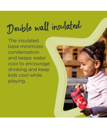 Tommee Tippee Superstar Insulated Sportee Toddler Water Bottle (9oz 12+ Months 2 Count) Green and Warm Gray 2 Count Mossy Green & Cedar Grey - Buy Online on SooperMarket.com