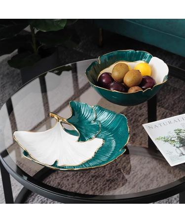 Kitchen Countertop Fruit Rack Fruit Basket Creative Ceramic Fruit Bowl Fruit Basket Fruit Serving Bowls Stylish Fruit Bowls for Fruit Dessert Snacks Fruit Trays for Party Onecolor - Buy Online on SooperMarket.com