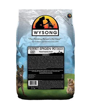 Wysong Ferret Epigen 90 Digestive Support - Dry Ferret Food - 5 Pound Bag