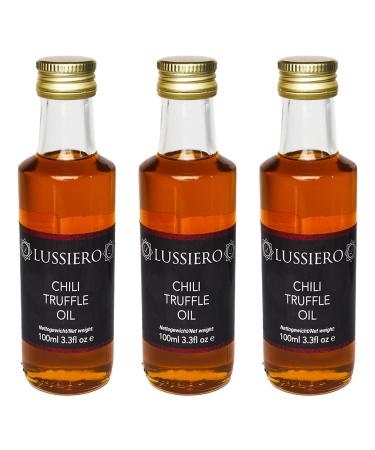 Lussiero Chili Truffle Oil white truffle aroma with fiery chili note in extra virgin olive oil 100ml 3-pack 3-pack 100ml