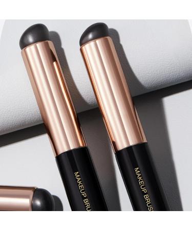 Makeup Lip Brush | Lipstick Applicator Wands For Eye Shadow | Gloss Makeup Brush Tool For Lipstick Concealer Eye Shadow For Wedding Dating Travel Daily Life 2pcs - Buy Online on SooperMarket.com