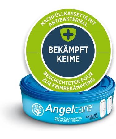 Buy Angelcare Diaper Pail Refill Pack Plus 12 - Eco-Friendly 12 Pieces for International Shipping - Buy Online on SooperMarket.com
