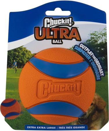 Buy Chuckit Ultra Ball XXLarge - Durable Floating Dog Ball - 10 cm Compatible with Launchers - Perfect for Fetch & Water Play - Buy Online on SooperMarket.com