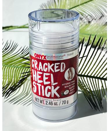 Onyx Professional Cracked Heel Repair Balm Stick - Moisturizing Treatment for Dry Feet - Roll-On Foot Lotion for Soft Skin - Buy Online on SooperMarket.com