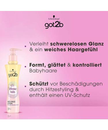 Got2b Cuddly Cat Anti-Frizz Lotion 200ml - Smooth Styling & Silk-Soft Hair Formula - Buy Online on SooperMarket.com