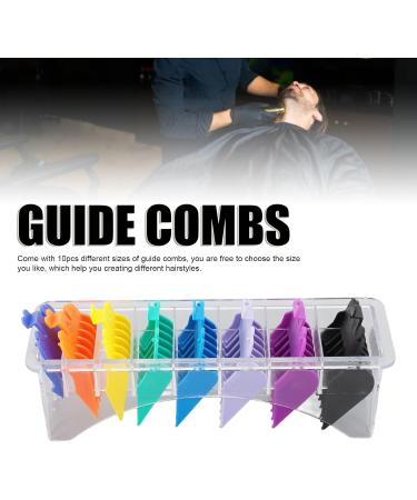 Hair Clippers Guide Combs Cutting Guides 10 Different Sizes Easy to Install and Remove Suitable for Salon Barber - Buy Online on SooperMarket.com