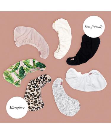 Kitsch Quick Drying Microfiber Hair Towel - Pink & White | 1 EA - Buy Online on SooperMarket.com