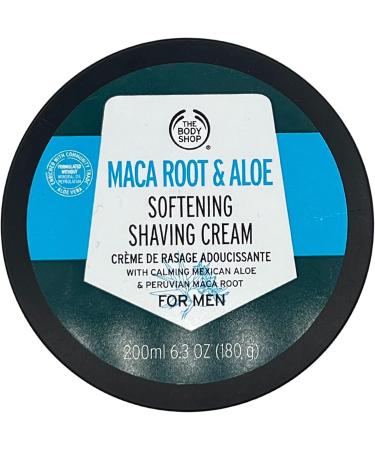 The Body Shop Maca Root & Aloe Softening Shaving Cream 200ml & Calming Post Shave Water Gel 160ml for Men - Buy Online on SooperMarket.com