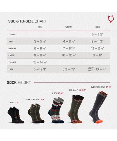 FoxRiver Women's Outlander Heavyweight Mid-Calf Socks - Blue - Size Medium - Buy Online on SooperMarket.com