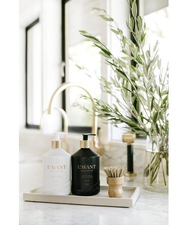 L'AVANT Collective Fresh Linen Hand Soap - Luxurious Ingredients in Reusable Glass Bottle (16 Fl Oz) - Buy Online on SooperMarket.com