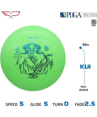 Yikun PDGA Approved Disc Golf Starter Set - 3-in-1 Driver, Mid-Range, Putter (165-170g) - Ideal for Beginners - Outdoor Game Kit - Buy Online on SooperMarket.com