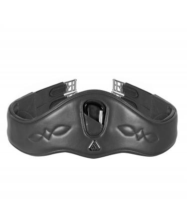 Shires Velociti Lusso Anatomical Girth - Black Black 42"