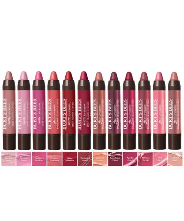 Burts Bees Natural Moisturizing Matte Lip Crayon - Napa Vineyard (1 Crayon, 0.11 oz) - Buy Online on SooperMarket.com