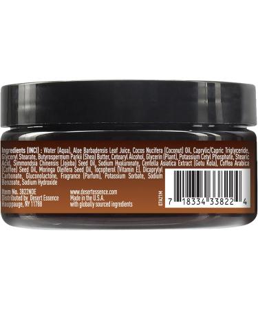 Desert Essence Coconut Body Butter 7.5oz | Deeply Moisturizing with Hyaluronic Acid & Coffee Oil | Antioxidant-Rich Coconut & Moringa Oils | Shop Internationally - Buy Online on SooperMarket.com