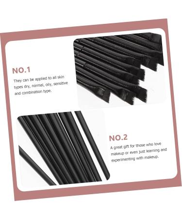 Baluue 24 Pcs Eyeliner Brush Eye Shadow Brush Eye Pencil Brush Eye Makeup Tool Makeup Eyeshadow Black - Buy Online on SooperMarket.com