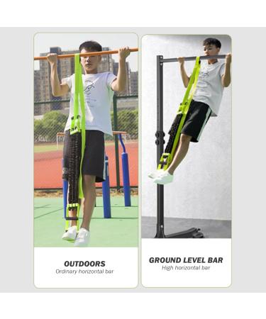 Pull Up Assistance Bands - Elastic Adjustable Resistance Band for Chin Up & Muscle Training | Heavy Duty Anti-Slip Exercise Equipment (Green - Buy Online on SooperMarket.com