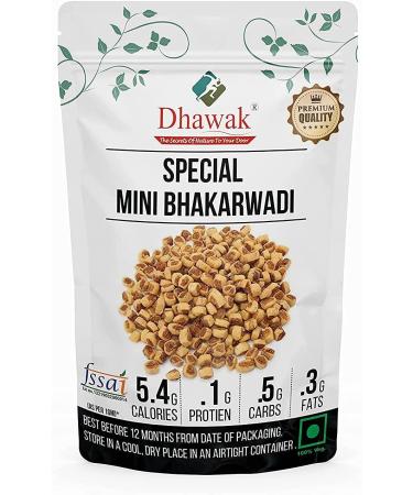 AOZA Dhawak Special Mini Bhakarwadi - 250 GMS. Crunchy Light and Flavourful