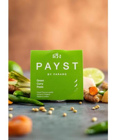 Payst Fresh Thai Green Curry Paste. Fresh Handmade in London Authentic Thai cooking paste. 100g. Serves 2. - Buy Online on SooperMarket.com