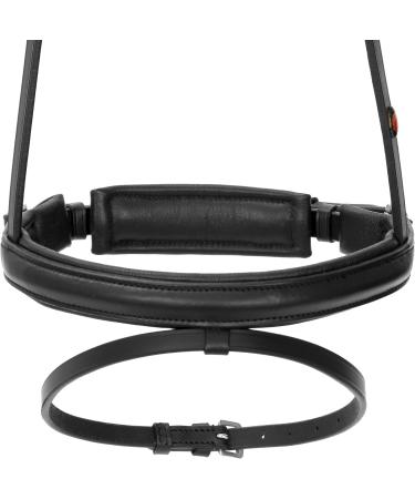 Noseband Start Swedish Noseband - Black for Thoroughbreds | International Shipping Available - Buy Online on SooperMarket.com