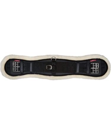 LeMieux Merino+ Integrated Mono Girth Dressage Girths 60cm Black / Natural - Buy Online on SooperMarket.com