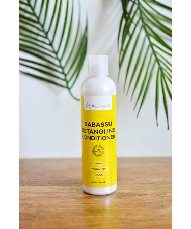 OBIA Naturals Babassu Detangling Conditioner 8 Oz - Best Moisturizing Hair Care for All Hair Types - Shop Internationally - Buy Online on SooperMarket.com