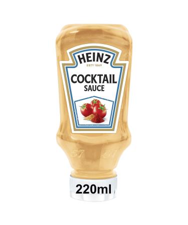 Heinz French Style Cocktail Sauce Creamy fruity sauce in upside down bottle 8 x 220 ml