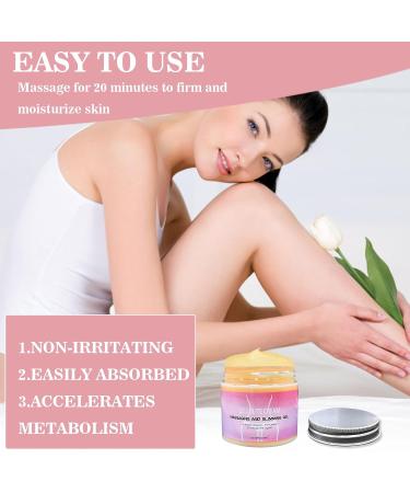 Cellulite Cream Mustard Ointment 100g - Active Massage Treatment for Waist Stomach Arms Hips & Thighs - Buy Online on SooperMarket.com