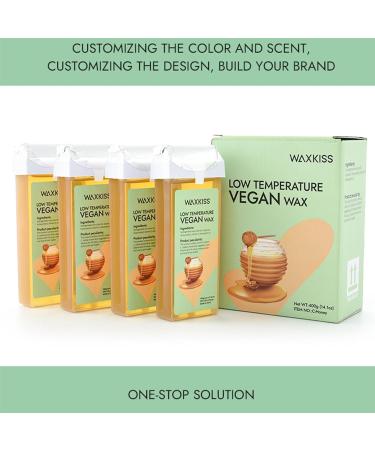 Buy Wachtrone Soft Wax Cartridge | Handwax Hair Removal Cream - Mild Texture Low Melting Point & Fragrant - Perfect for Arms Back Legs & Armpits - Buy Online on SooperMarket.com