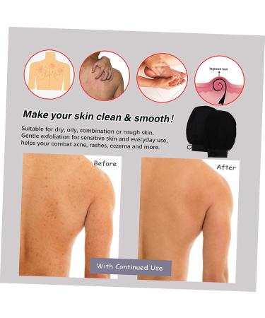 Shop Mikinona Exfoliating Bath Gloves - 1 Pair Scrubber Mitts for Spa & Shower | International Shipping Available - Buy Online on SooperMarket.com