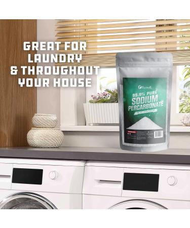 2 lbs Premium Sodium Percarbonate Oxygen Bleach Powder - 99.9% Pure - Multi-Use - Eco-Friendly - Ecoxall Chemicals - Buy Online on SooperMarket.com