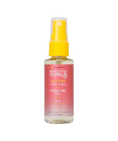 Alaffia Hair Care Beautiful Curls Define Hydrating Oil Spray for Tight Thick Curls Argan Oil and Baobab Revitalizes Dry Damaged Hair 2 Fl Oz