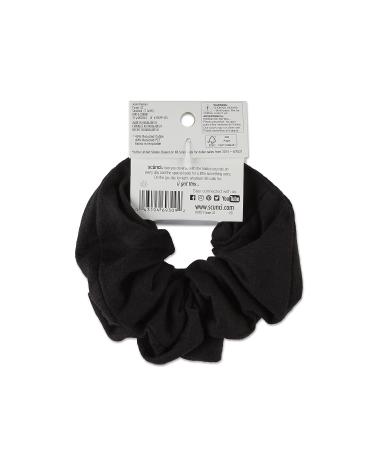 Scunci Upcycled JUMBO Scrunchie - Recycled Cotton, Black - 1 Piece - Buy Online on SooperMarket.com