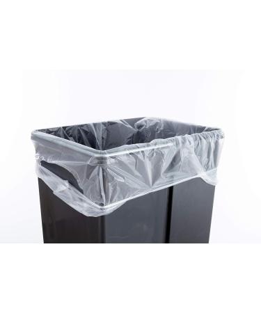 Premiumline 60pcs Garbage Bags 25L - Tear-Resistant & Waterproof - 3 Pack 53x54cm with Stretcher Handles | International Shipping Available - Buy Online on SooperMarket.com