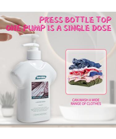 EVERSHINE Lingerie Detergent - Double Concentrated Lady Scented - Delicate Underwear Cleaner (10.14 Fl Oz Lily Of The Valley) - Gentle & Effective Cleaning for Delicates - Buy Online on SooperMarket.com