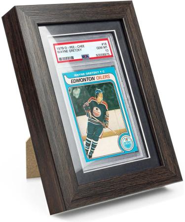 Tutata Walnut PSA Graded Card Display Frame - Sport Card Display Case - Buy Online on SooperMarket.com